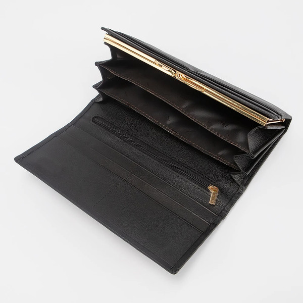 Изображение товара Портмоне Poshete 827-828-BLK (черный)