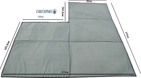 Изображение товара Пол для палатки СИБТЕРМО 215x215 / 01320299