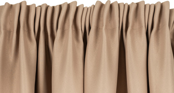 Изображение товара Комплект штор Mio Tesoro Блэкаут 150x260 (2шт, песочный)