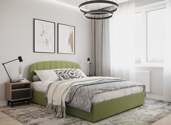 Изображение товара Двуспальная кровать Moon Family 1262 / MF012340