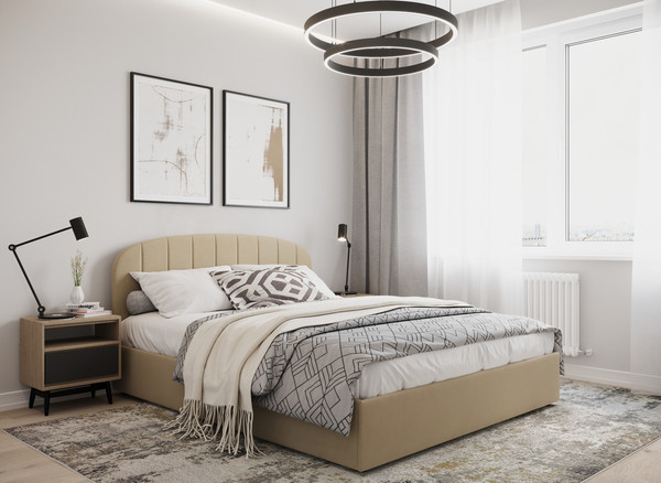 Изображение товара Двуспальная кровать Moon Family 1262 / MF012213