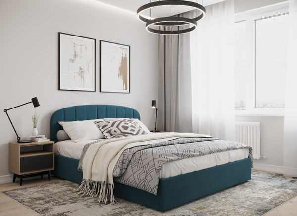 Изображение товара Двуспальная кровать Moon Family 1262 / MF012203