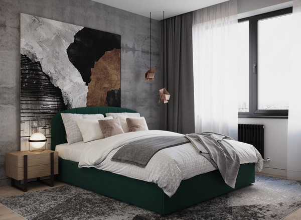 Изображение товара Двуспальная кровать Moon Family 1262 / MF012353