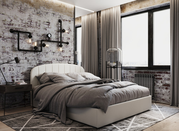 Изображение товара Двуспальная кровать Moon Family 1262 / MF012483