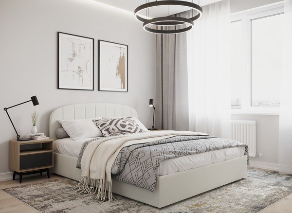 Изображение товара Двуспальная кровать Moon Family 1262 / MF012483