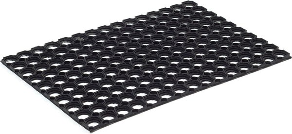 Изображение товара Коврик грязезащитный Sundays Home Ячейка 100x200x1.6см / 93682 (черный)