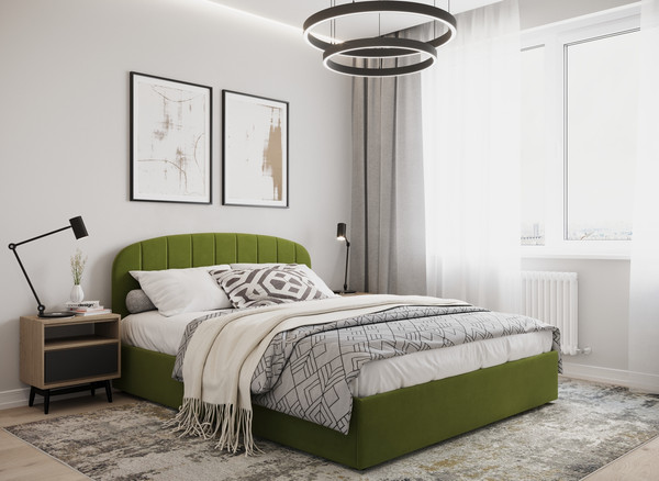 Изображение товара Двуспальная кровать Moon Family 1262 / MF012230