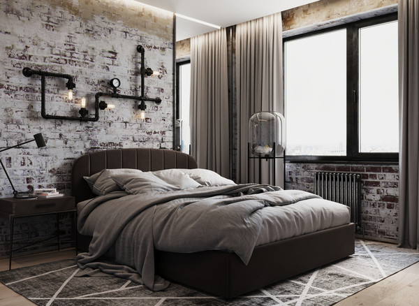 Изображение товара Двуспальная кровать Moon Family 1262 / MF012240