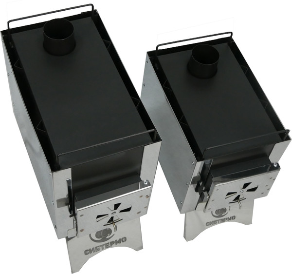 Изображение товара Печь походная СИБТЕРМО Сибирка / 00410203 (малая, нержавеющая сталь)