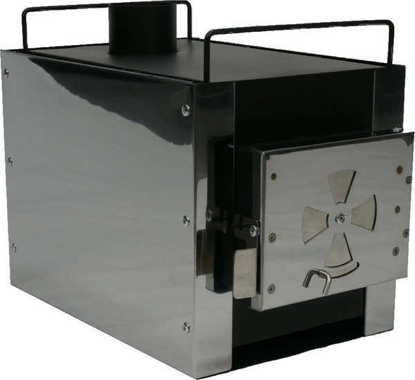 Изображение товара Печь походная СИБТЕРМО Сибирка / 00410203 (малая, нержавеющая сталь)