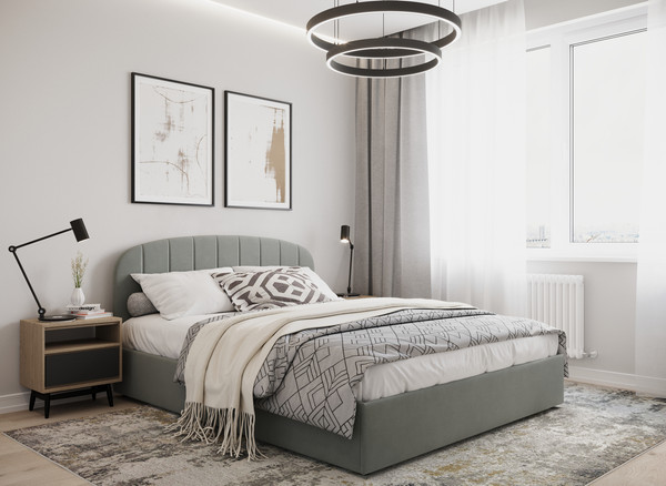 Изображение товара Двуспальная кровать Moon Family 1262 / MF012421