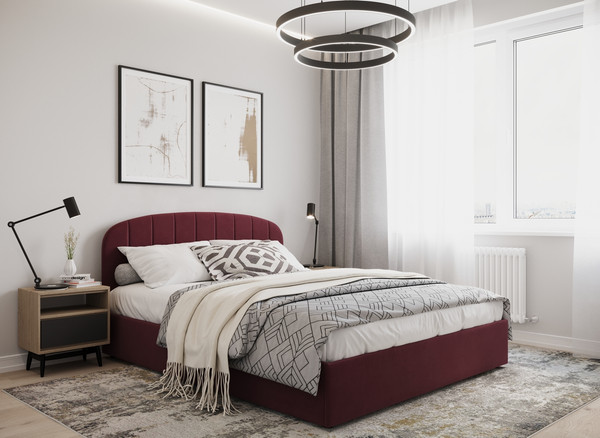 Изображение товара Двуспальная кровать Moon Family 1262 / MF012431