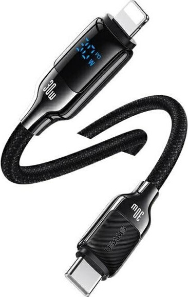 Изображение товара Кабель Usams HX Series SJ741 Type-C-Lightning (1.2м, черный)