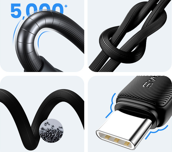 Изображение товара Кабель Usams KY Series US-SJ698 Type-C (3м, белый)