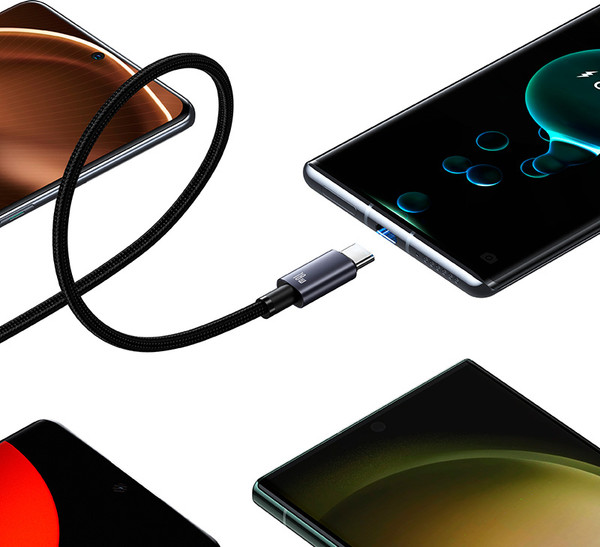 Изображение товара Кабель Usams Sufeng US-SJ666 Type-C (2м, черный)