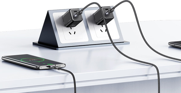 Изображение товара Кабель Usams SY Series SJ718 Type-C (1.2м, черный)