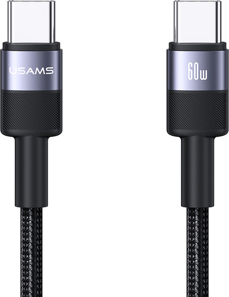 Изображение товара Кабель Usams SY Series SJ724 Type-C-Type-C (1.2м, черный)