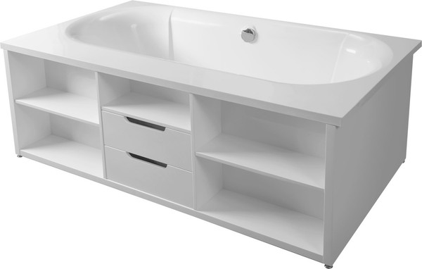 Изображение товара Ванна из искусственного мрамора Belux Омега 2 ВО2-1700 (18, белый матовый)