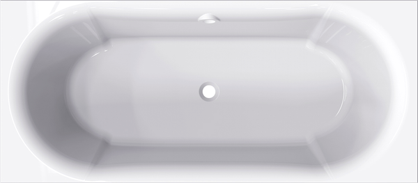 Изображение товара Ванна из искусственного мрамора Belux Омега Ом-1700 (18, белый матовый)