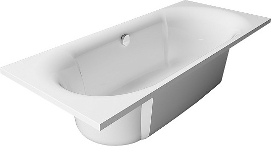 Изображение товара Ванна из искусственного мрамора Belux Омега Ом-1700 (18, белый матовый)