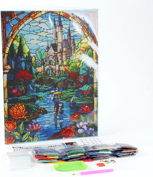 Изображение товара Набор алмазной вышивки Школа талантов Замок / 10656189