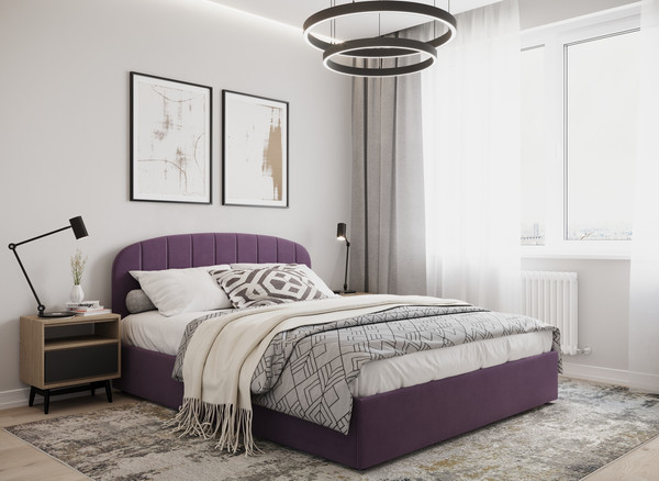 Изображение товара Двуспальная кровать Moon Family 1262 / MF012272