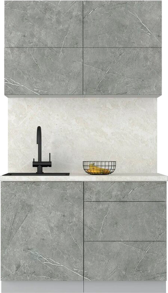 Изображение товара Кухонный гарнитур Интерлиния Мила Шато 1.2А (керамика/керамика/опал светлый)