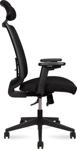 Изображение товара Кресло офисное Norden Miller / LF2452A (черный, пластик/черный, ткань/черный, сетка)