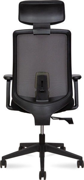 Изображение товара Кресло офисное Norden Miller / LF2452A (черный, пластик/черный, ткань/черный, сетка)