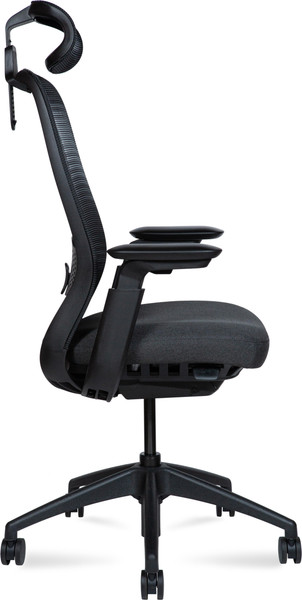 Изображение товара Кресло офисное Norden Tesla / NX02SDA-D01 (черный, сетка/черный, ткань)