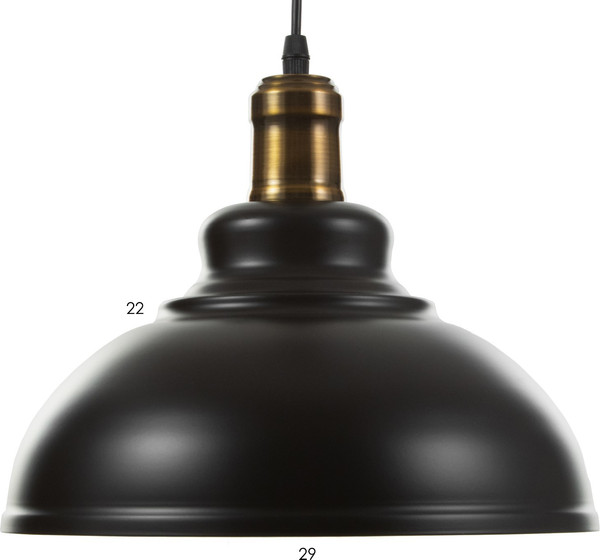 Изображение товара Потолочный светильник BayerLux Спул 3950779 (черный)