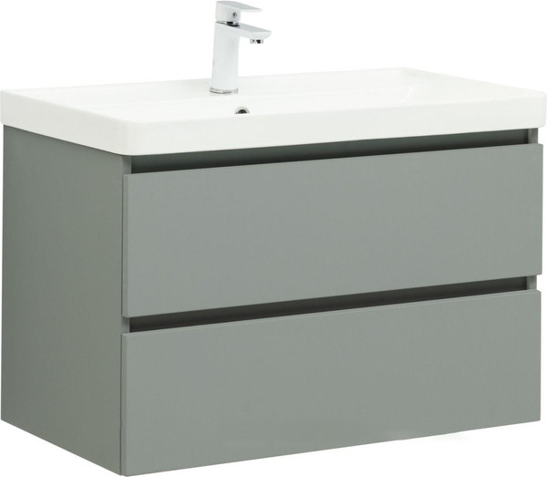 Изображение товара Тумба под умывальник Aquanet Вега 2.0 90 / 337962 (мисти грин)