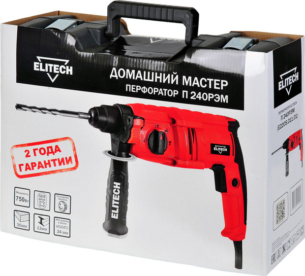 Изображение товара Перфоратор Elitech П 240РЭМ