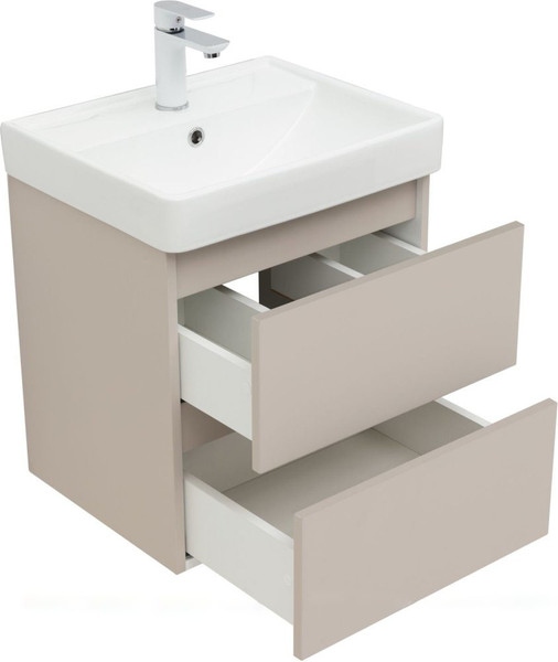Изображение товара Тумба под умывальник Aquanet Вега 2.0 50 / 337940 (бежевый)