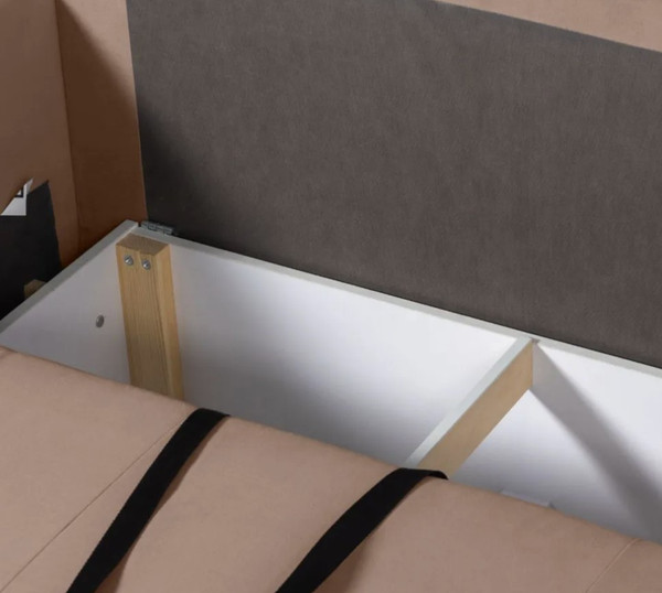 Изображение товара Диван угловой Mio Tesoro Скай 343 (светло-коричневый 997)