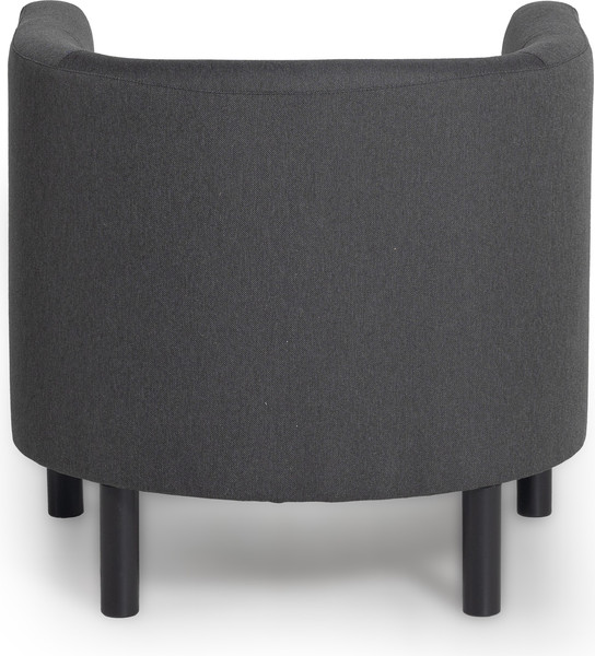 Изображение товара Кресло мягкое Mio Tesoro Агата 351 (темно-серый 627)