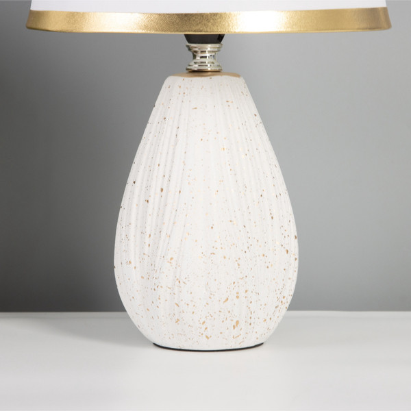 Изображение товара Прикроватная лампа Risalux Нежность / 10683311 (белый/золото)