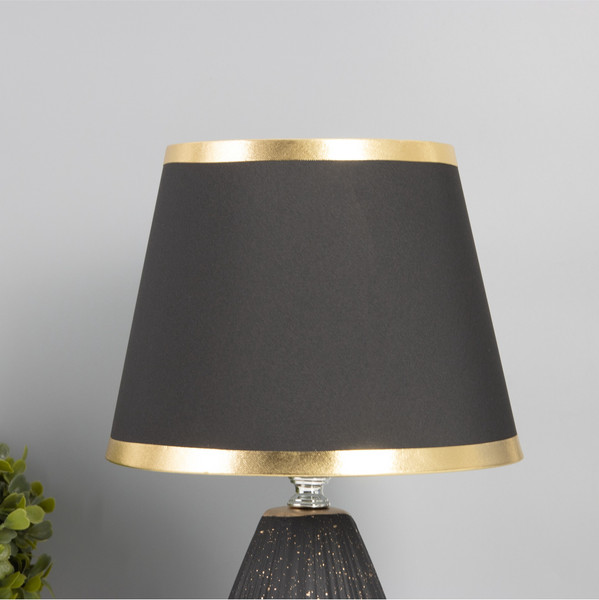 Изображение товара Прикроватная лампа Risalux Нежность / 10683312 (черный/золото)