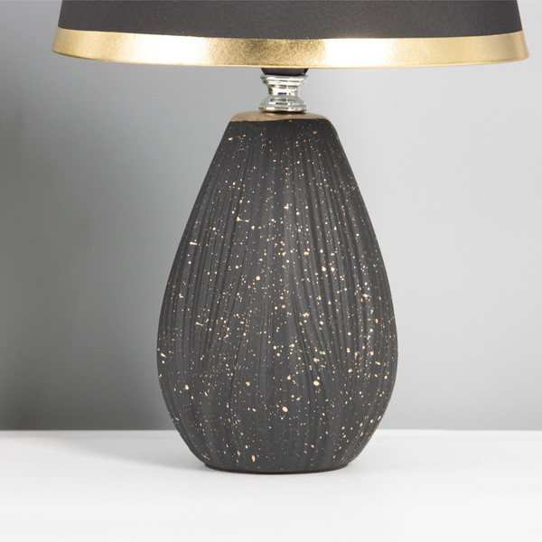 Изображение товара Прикроватная лампа Risalux Нежность / 10683312 (черный/золото)