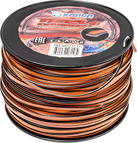 Изображение товара Леска для триммера Хопер Triple Colored-Line цепной зуб 4.0мм 15м