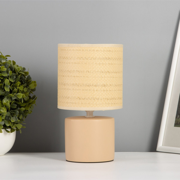 Изображение товара Прикроватная лампа Risalux Лиза / 10683321 (персиковый)