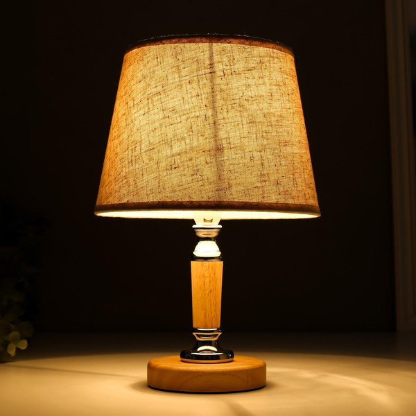 Изображение товара Прикроватная лампа Risalux 16389/1 / 5448852 (бежевый/хром)