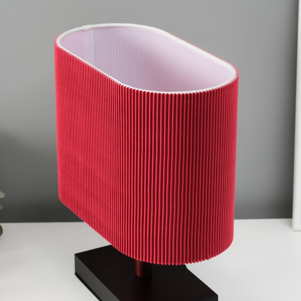 Изображение товара Прикроватная лампа Risalux Консул 10689415 (венге/бордовый)