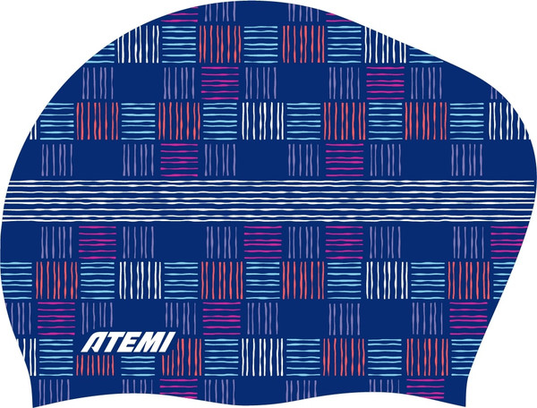 Изображение товара Шапочка для плавания Atemi long hair cap Chess field / TLH1CF (принт)