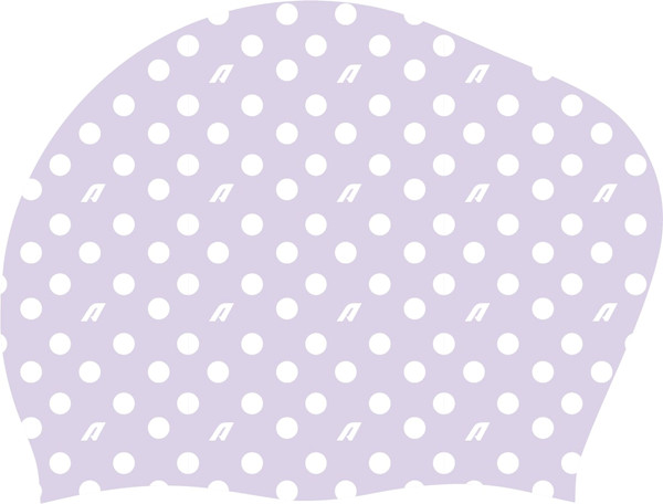 Изображение товара Шапочка для плавания Atemi long hair cap Point violet / TLH1PV