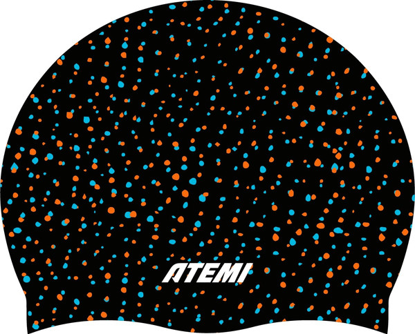 Изображение товара Шапочка для плавания Atemi Silicone cap Point black / TSC1PB