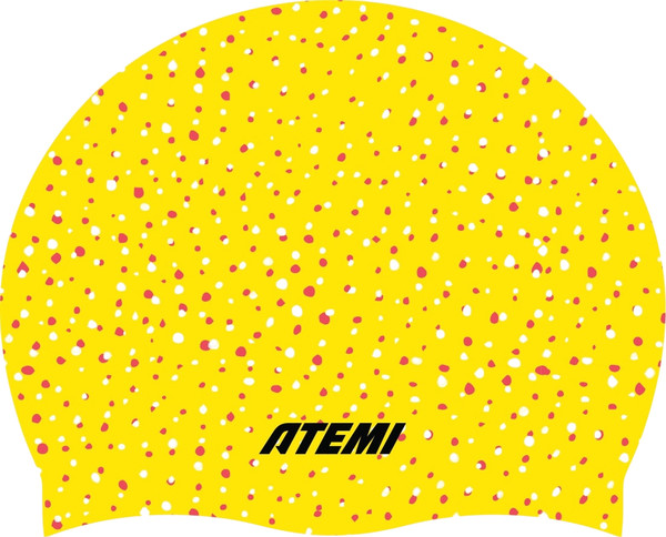 Изображение товара Шапочка для плавания Atemi Silicone cap Point yellow / TSC1PY