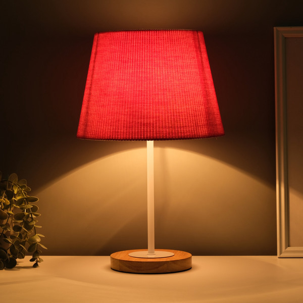 Изображение товара Прикроватная лампа Risalux Строгость 10689406 (бордовый)