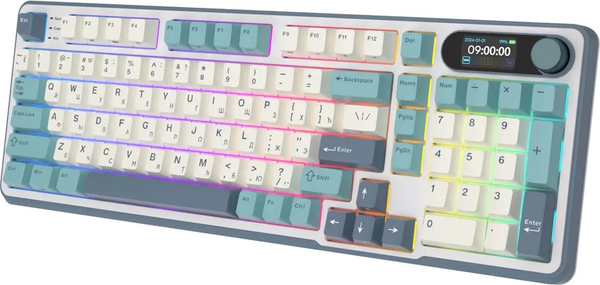 Изображение товара Клавиатура Royal Kludge RK-S98 Blackberry (Chartreuse Switch)