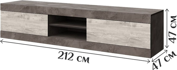 Изображение товара Тумба Мебель-КМК 2Я Лондон КМК 0467.1 (ледяное дерево)